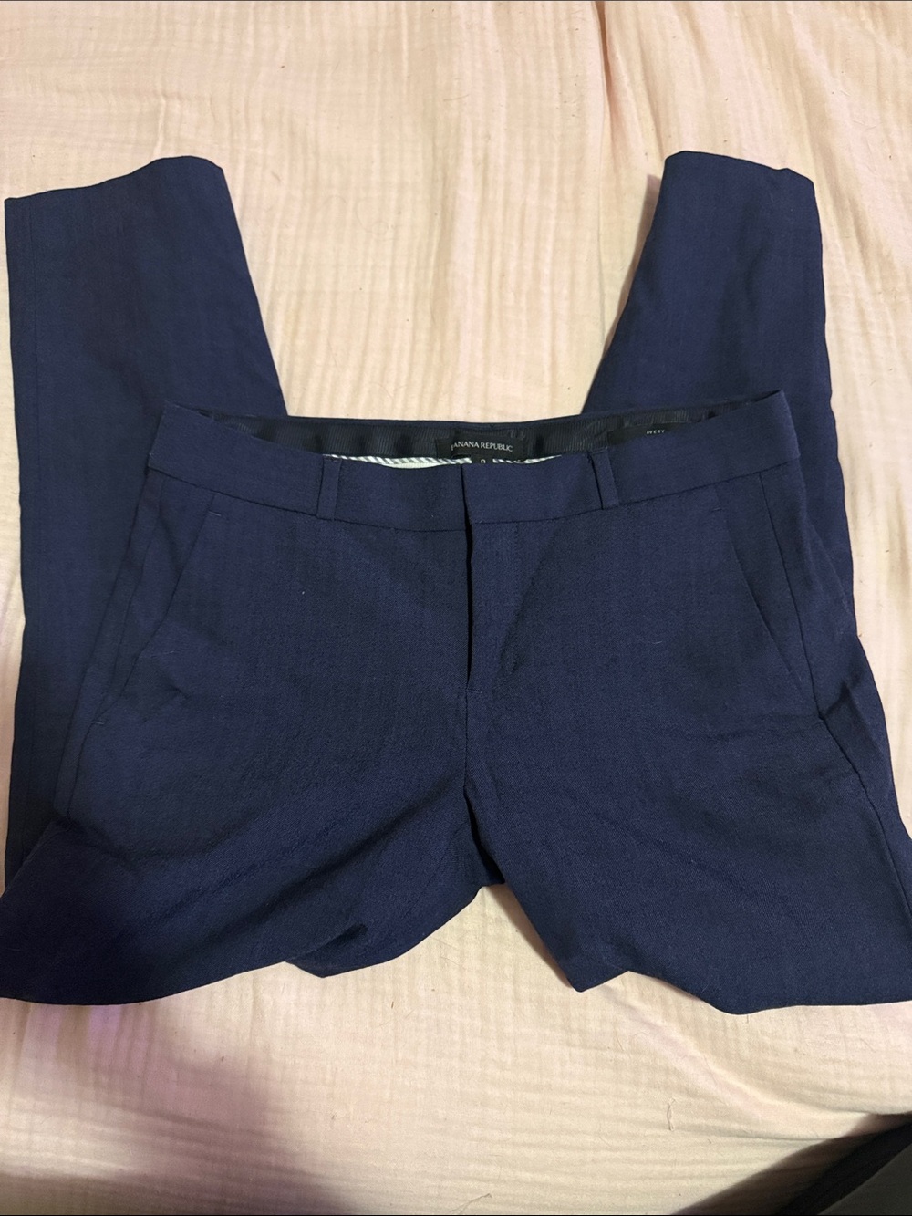 Banana Republic Dark Navy Women's Slim Dress Pants